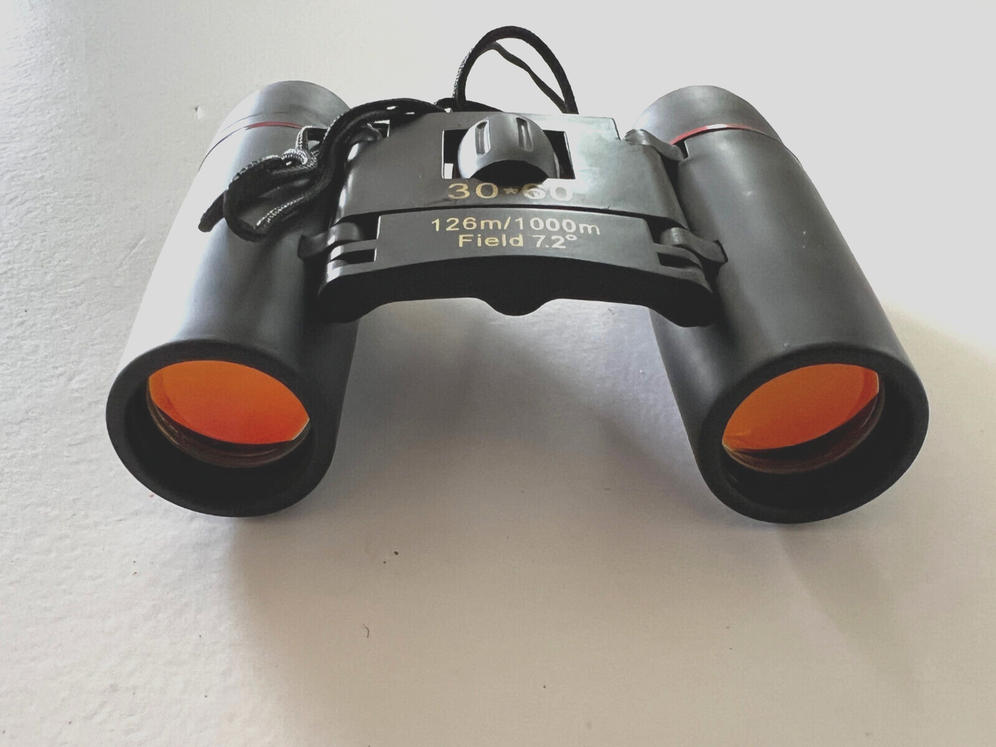 30x60 Compact Folding Binoculars with Case