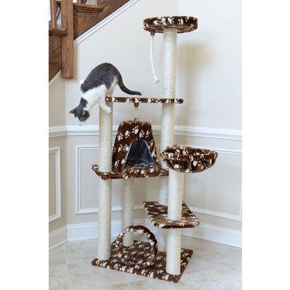 Armarkat Cat Tree with Hammock Bed for Cats and Kittens