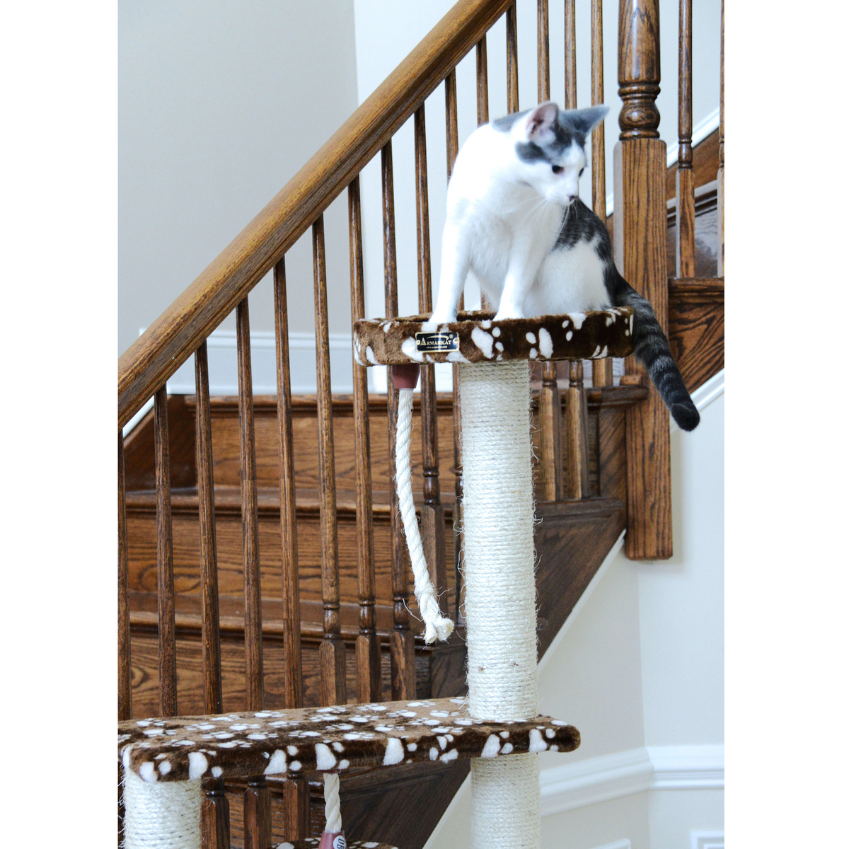 Armarkat Cat Tree with Hammock Bed for Cats and Kittens