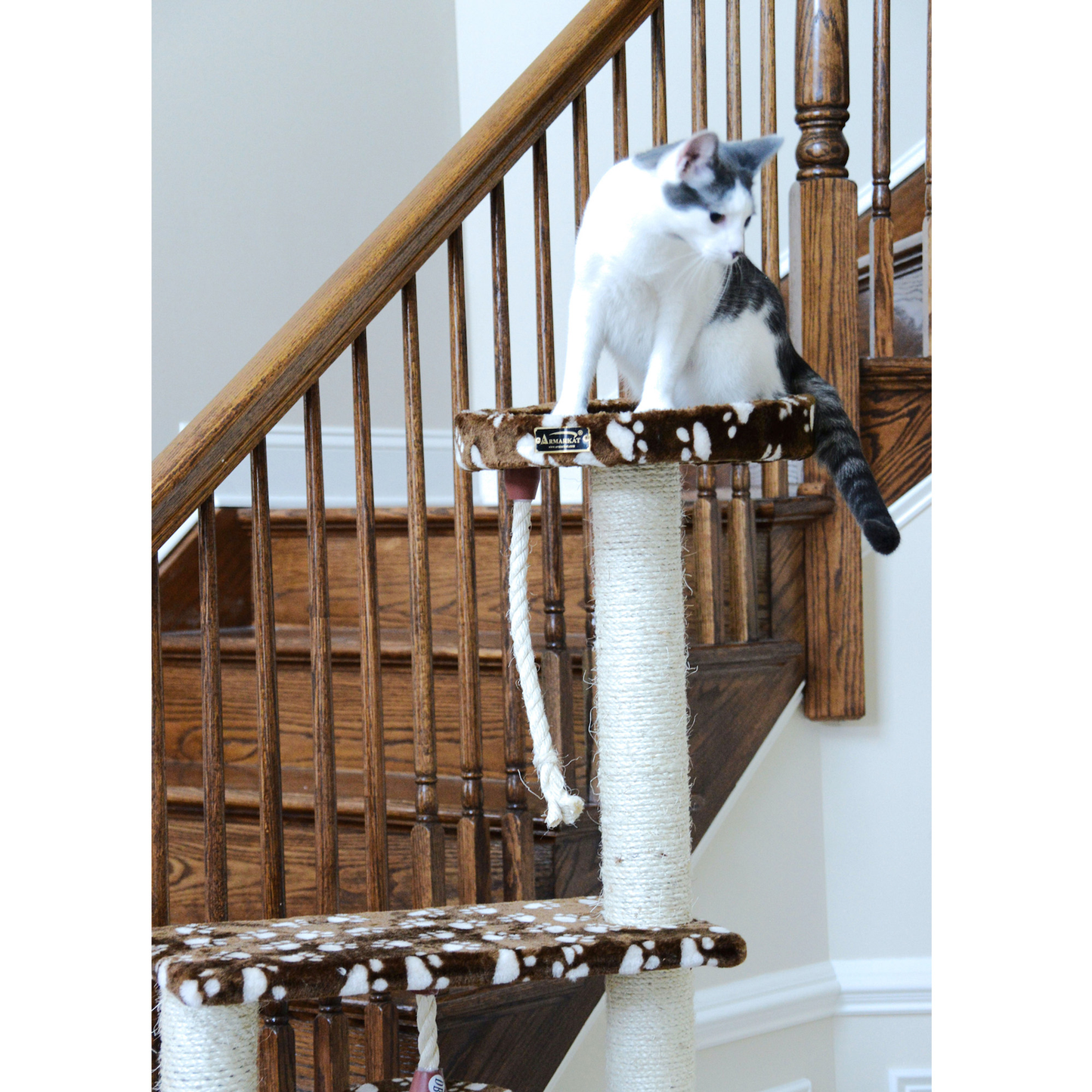 Armarkat Cat Tree with Hammock Bed for Cats and Kittens
