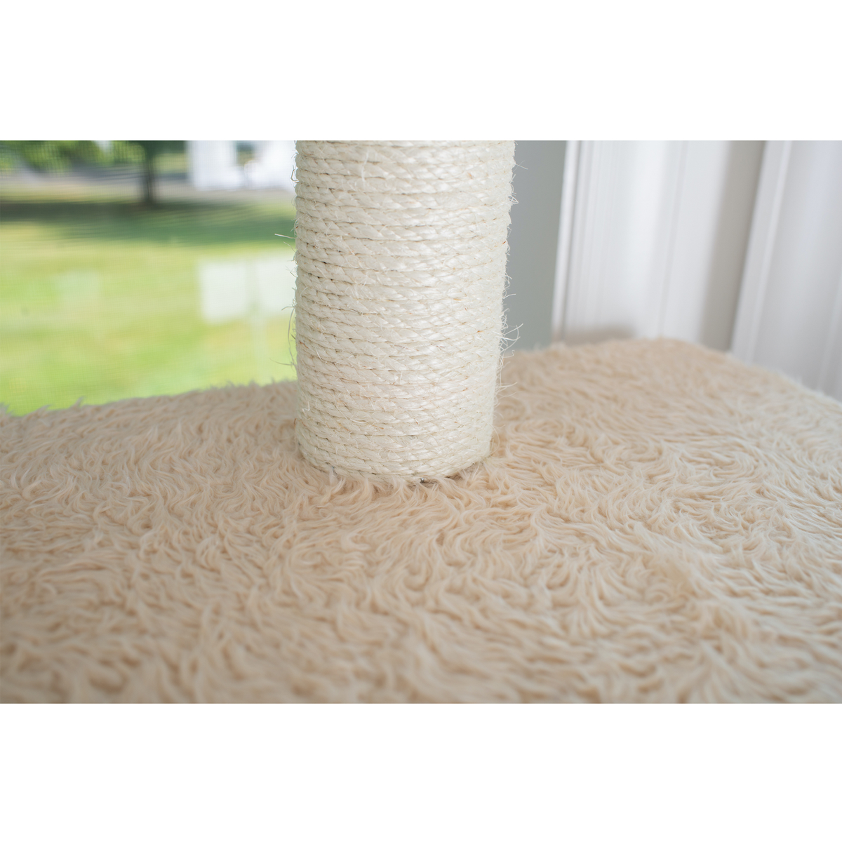 Armarkat Real Wood 70-Inch Beige Multi-Level Cat Tree