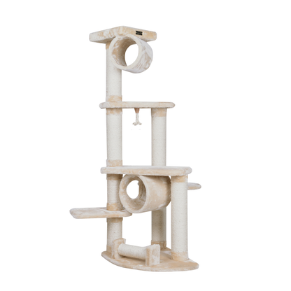 Armarkat 74" Real Wood Cat Tree with Sisal Posts