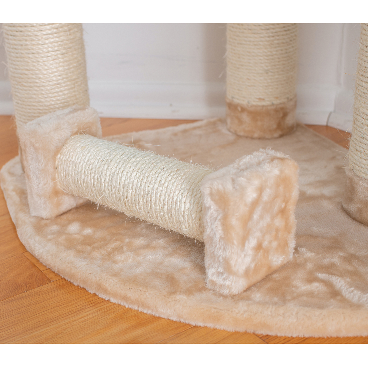 Armarkat 74" Real Wood Cat Tree with Sisal Posts