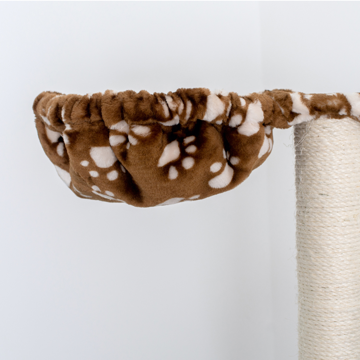 Armarkat Real Wood 78-Inch Beige & Grey Cat House Tower
