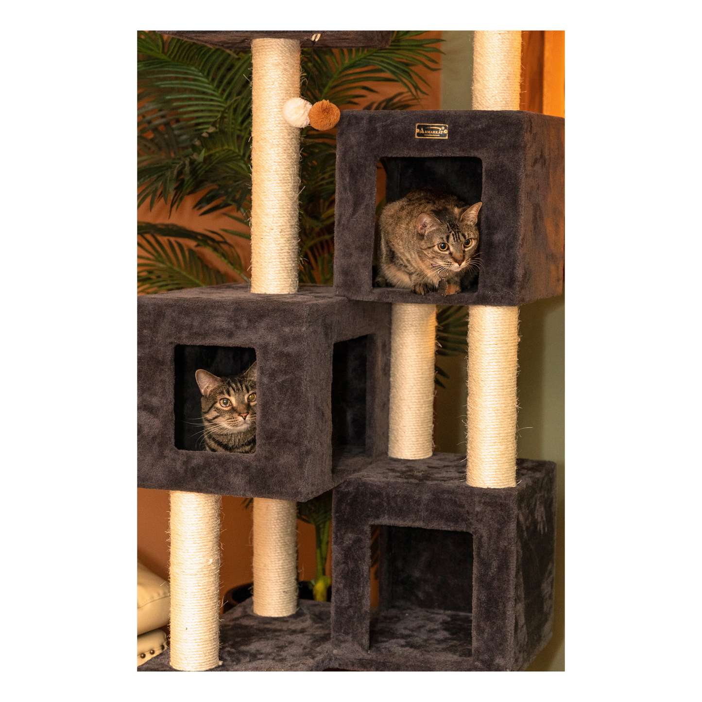 Armarkat Griant cat tower for multiple cats