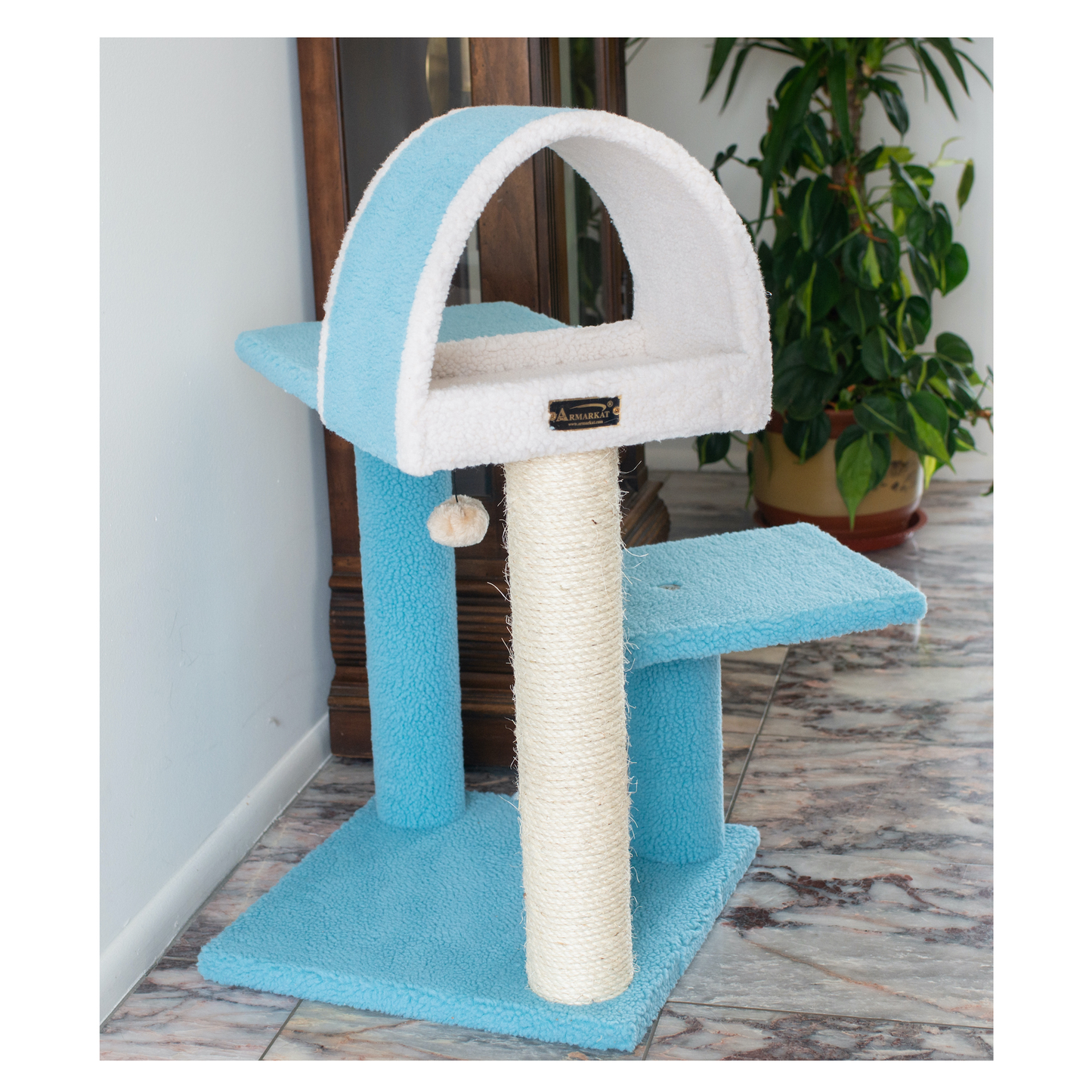 Armarkat Sky Blue 29" Cat Tree