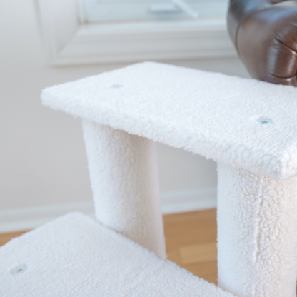 Armarkat 25-inch 3-step pet stairs ramp
