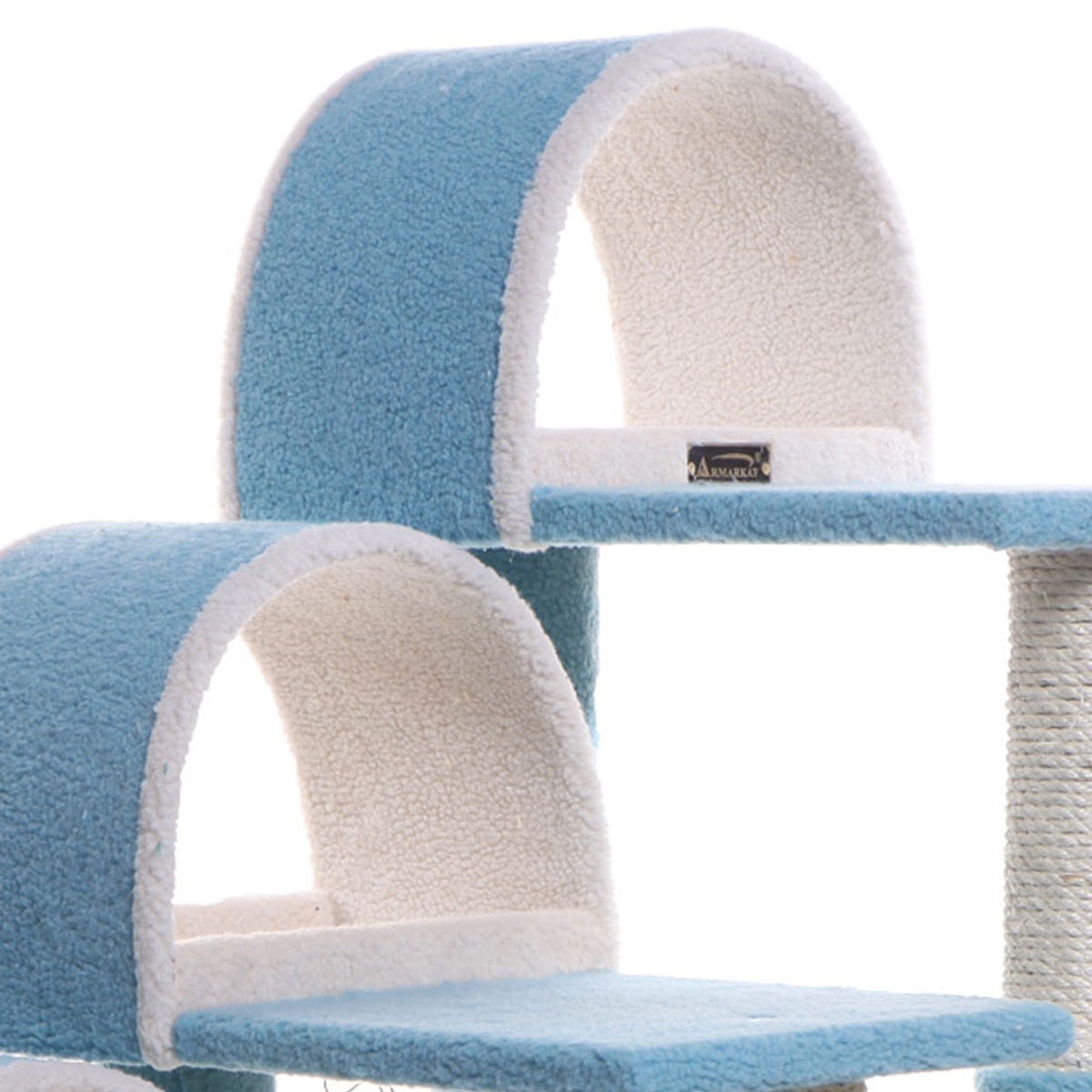 Armarkat 38-inch ivory cat step stairs ramp