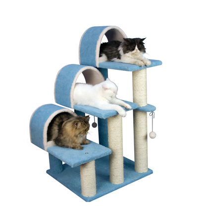 Armarkat 38-inch ivory cat step stairs ramp