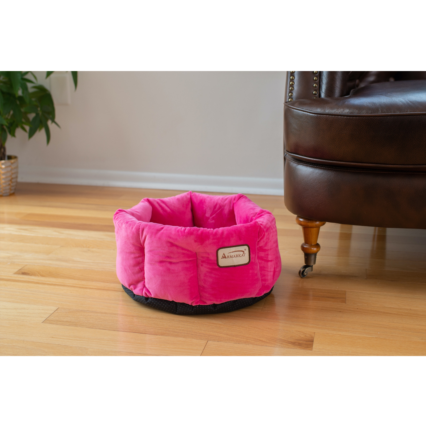 Armarkat Warm Cuddle Cat Bed, Pink