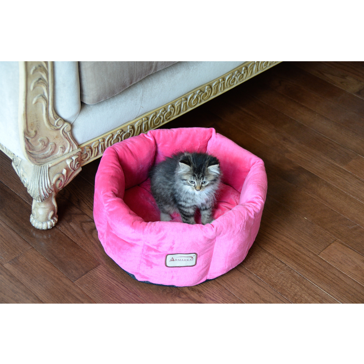 Armarkat Warm Cuddle Cat Bed, Pink