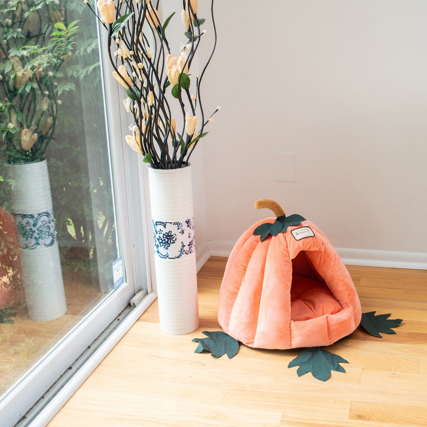 Armarkat Pumpkin-Shape Cat Bed