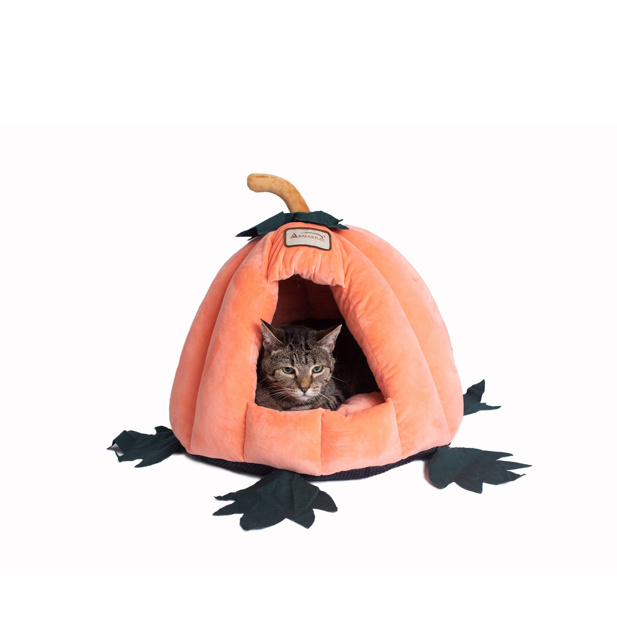 Armarkat Pumpkin-Shape Cat Bed