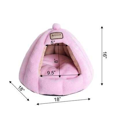 Armarkat Soft Pink Cat Bed