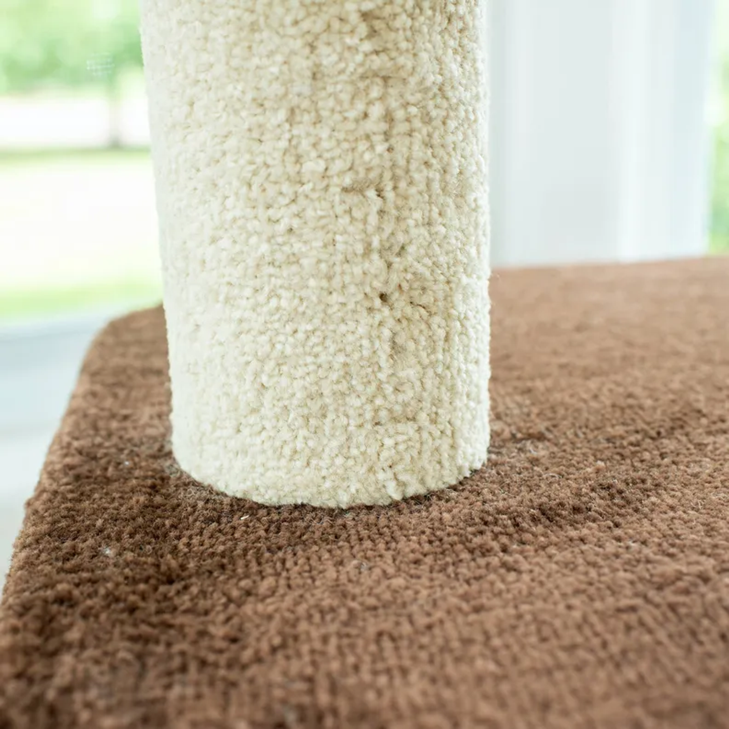 AeroMark 37-inch 3-tier carpeted cat tree condo