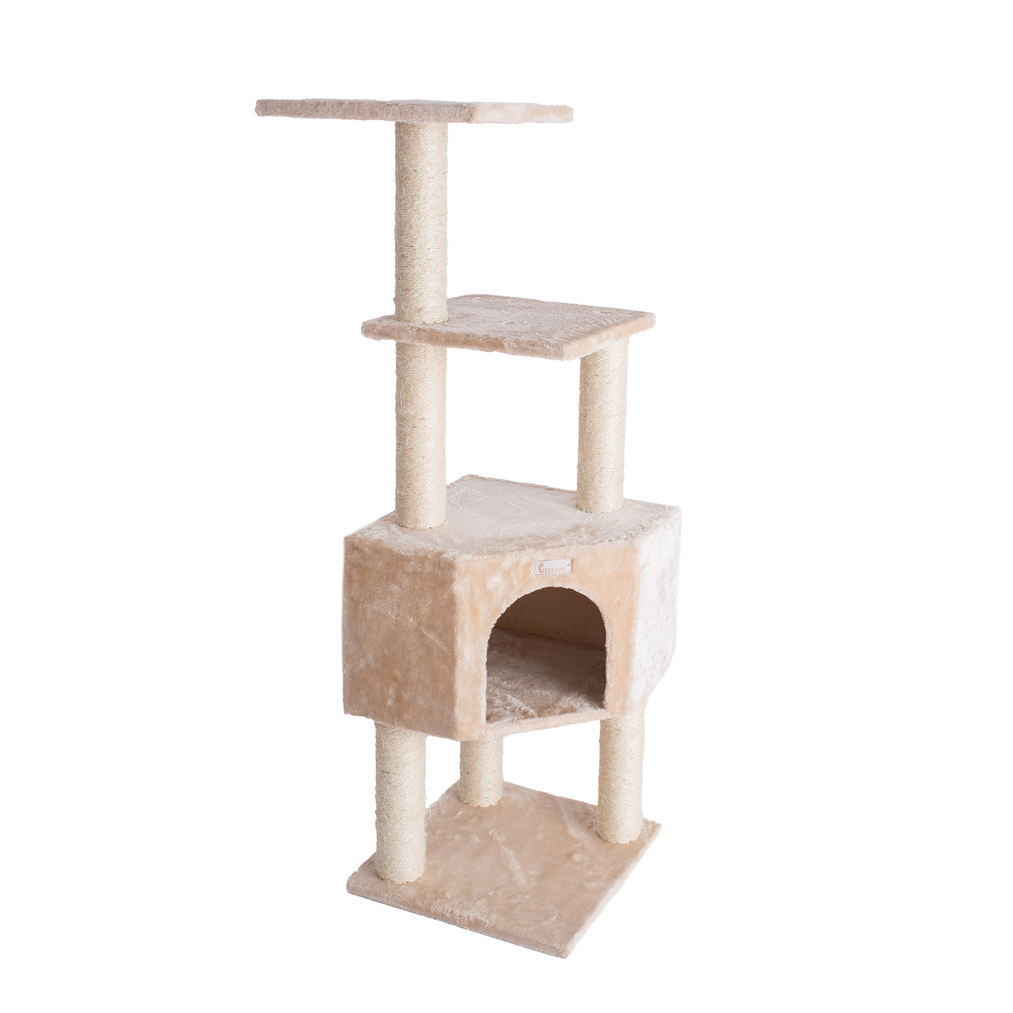 GleePet 48-inch beige cat tree
