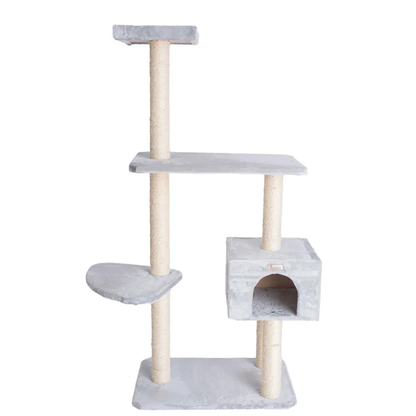 GleePet 57-inch gray cat tree