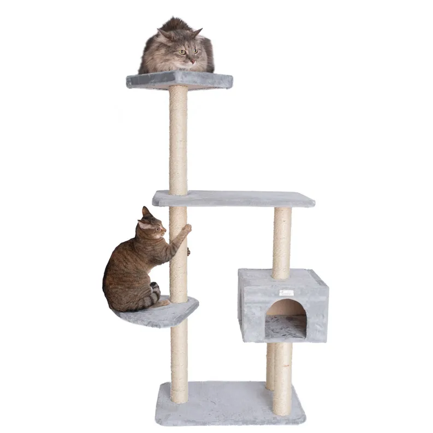 GleePet 57-inch gray cat tree