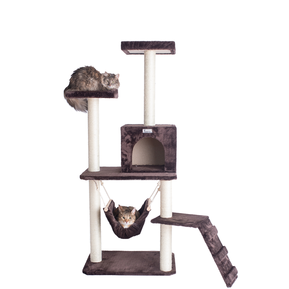 GleePet 57-inch four-level cat tree