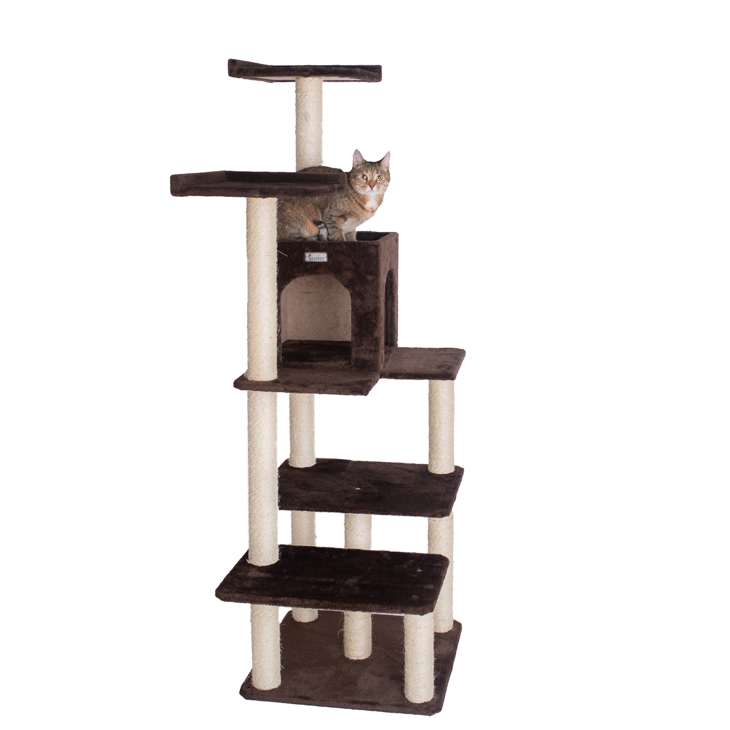 GleePet 66-inch four-level cat tree