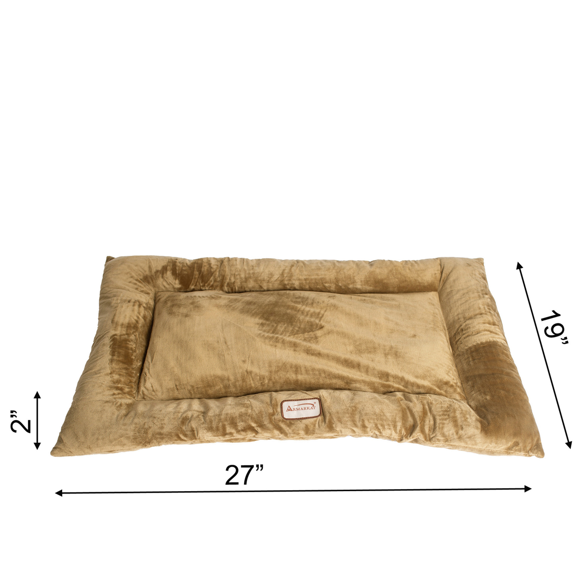 Armarkat Pet Bed Mat, Soft Dog Crate Pad With Poly Fill