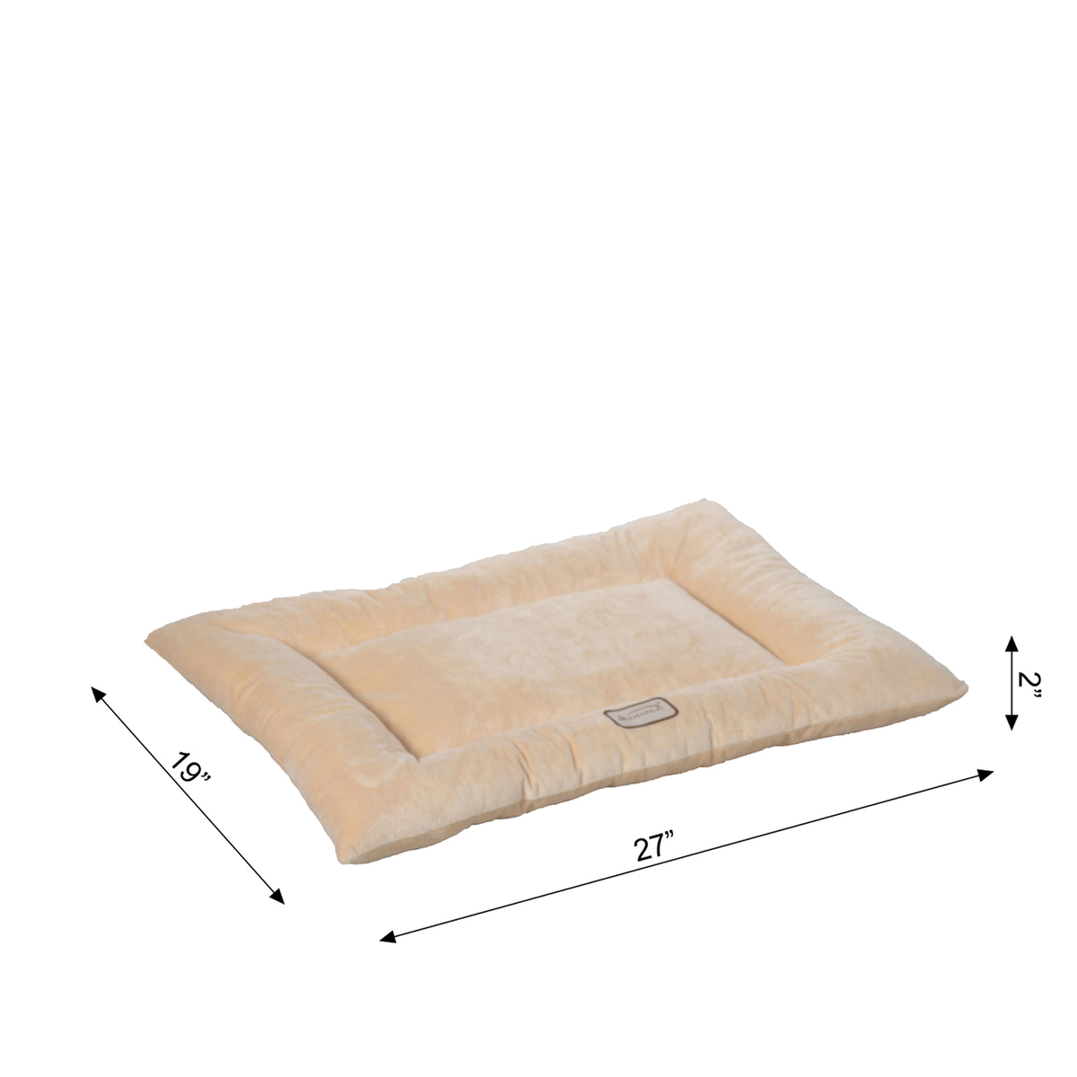 Armarkat Pet Bed Mat, Soft Dog Crate Pad With Poly Fill