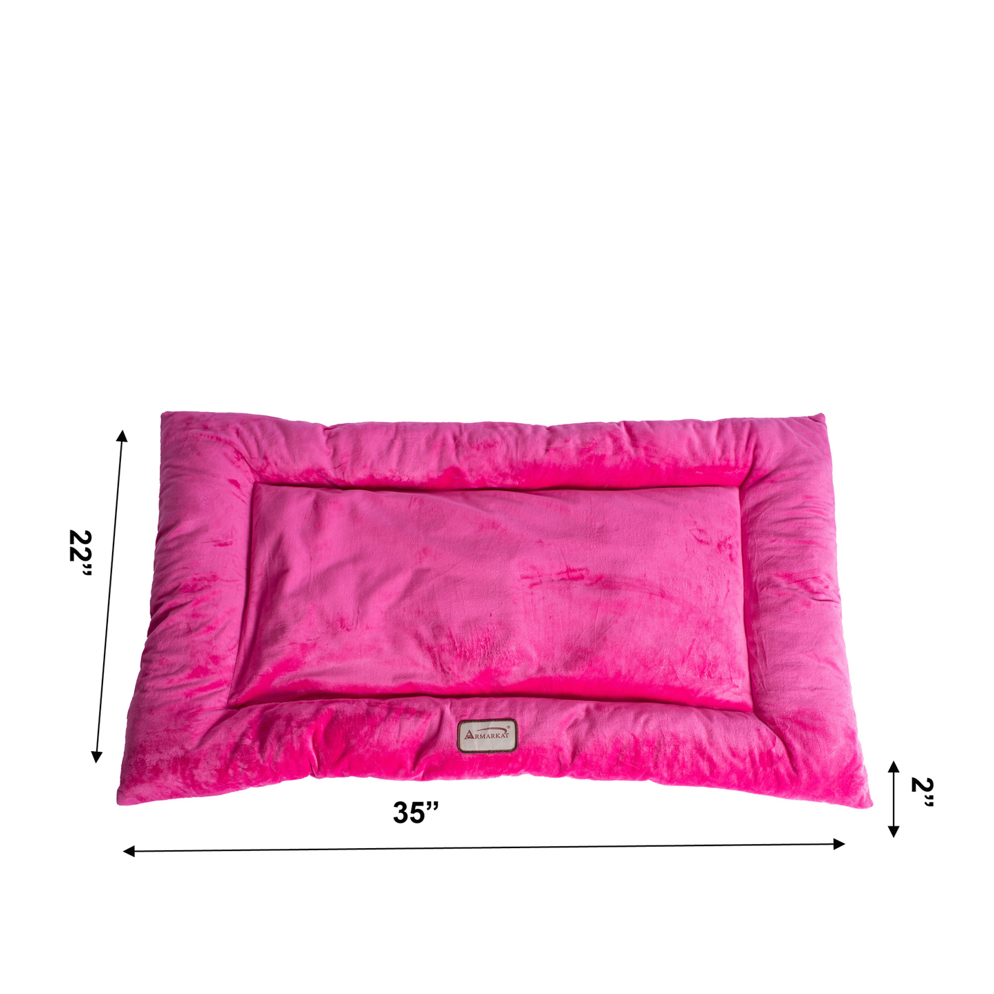 Armarkat Pet Bed Mat, Soft Dog Crate Pad With Poly Fill