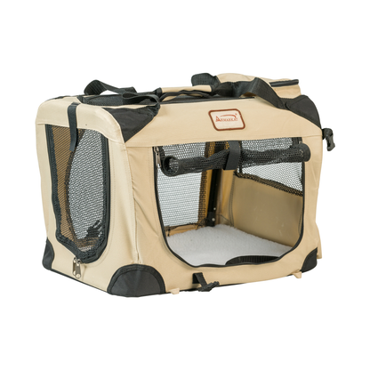 Armarkat Folding Soft Dog Crate Pet Travel Carrier