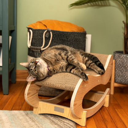Armarkat detachable cat rocking swing chair