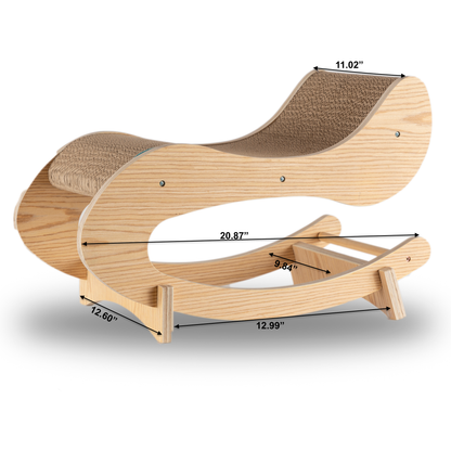 Armarkat detachable cat rocking swing chair