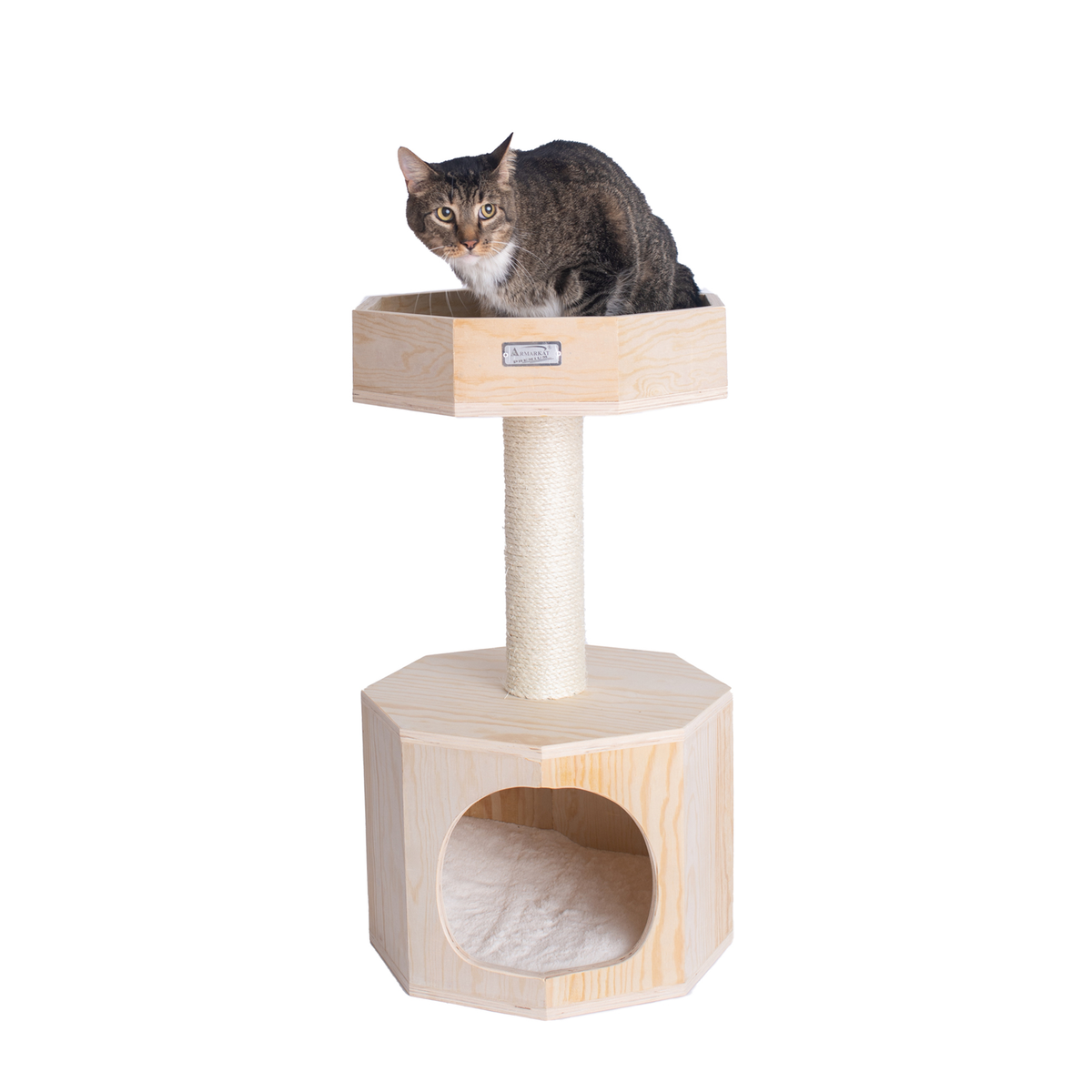 Armarkat Premium Scots Pine 29-Inch Cat Tree With Condo