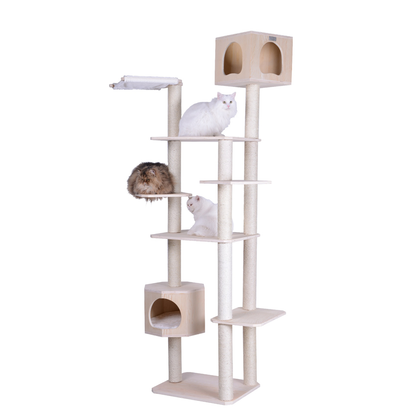 Armarkat Premium Scots Pine 89-Inch Cat Tree, 7 Levels