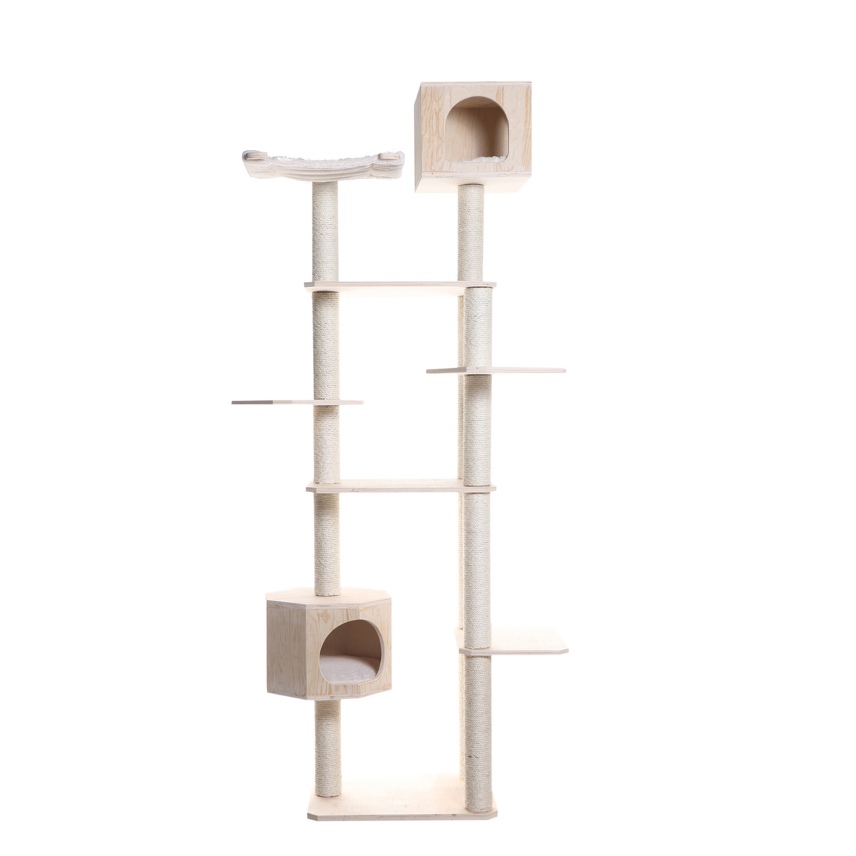 Armarkat Premium Scots Pine 89-Inch Cat Tree, 7 Levels