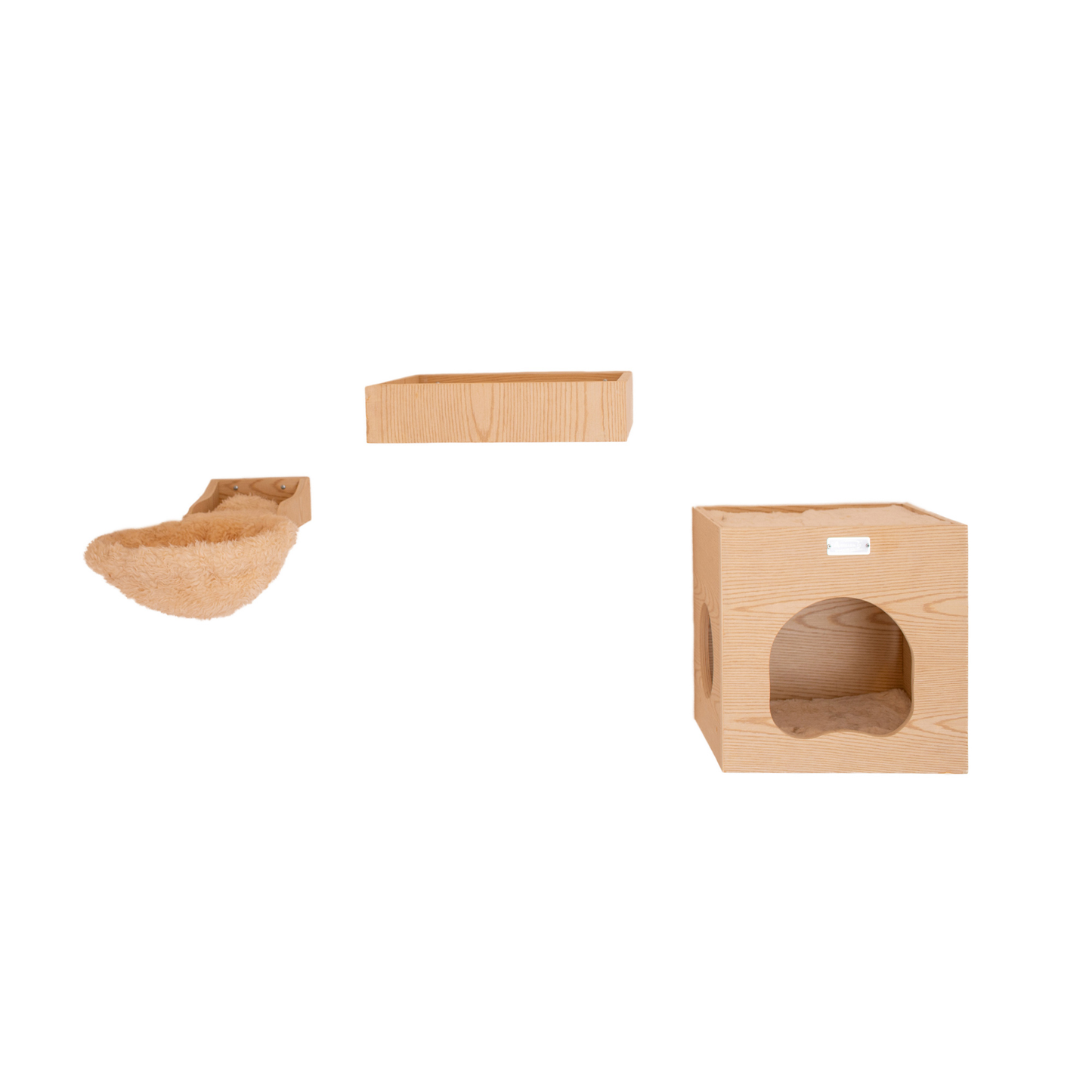 Armarkat Wall-Mounted Cat Tree with Condo & Perches