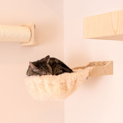 Armarkat Wall-Mounted Cat Tree with Condo & Perches
