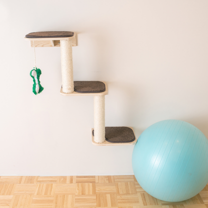 Armarkat wall-mounted cat steps climber