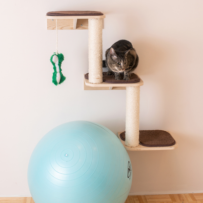 Armarkat wall-mounted cat steps climber