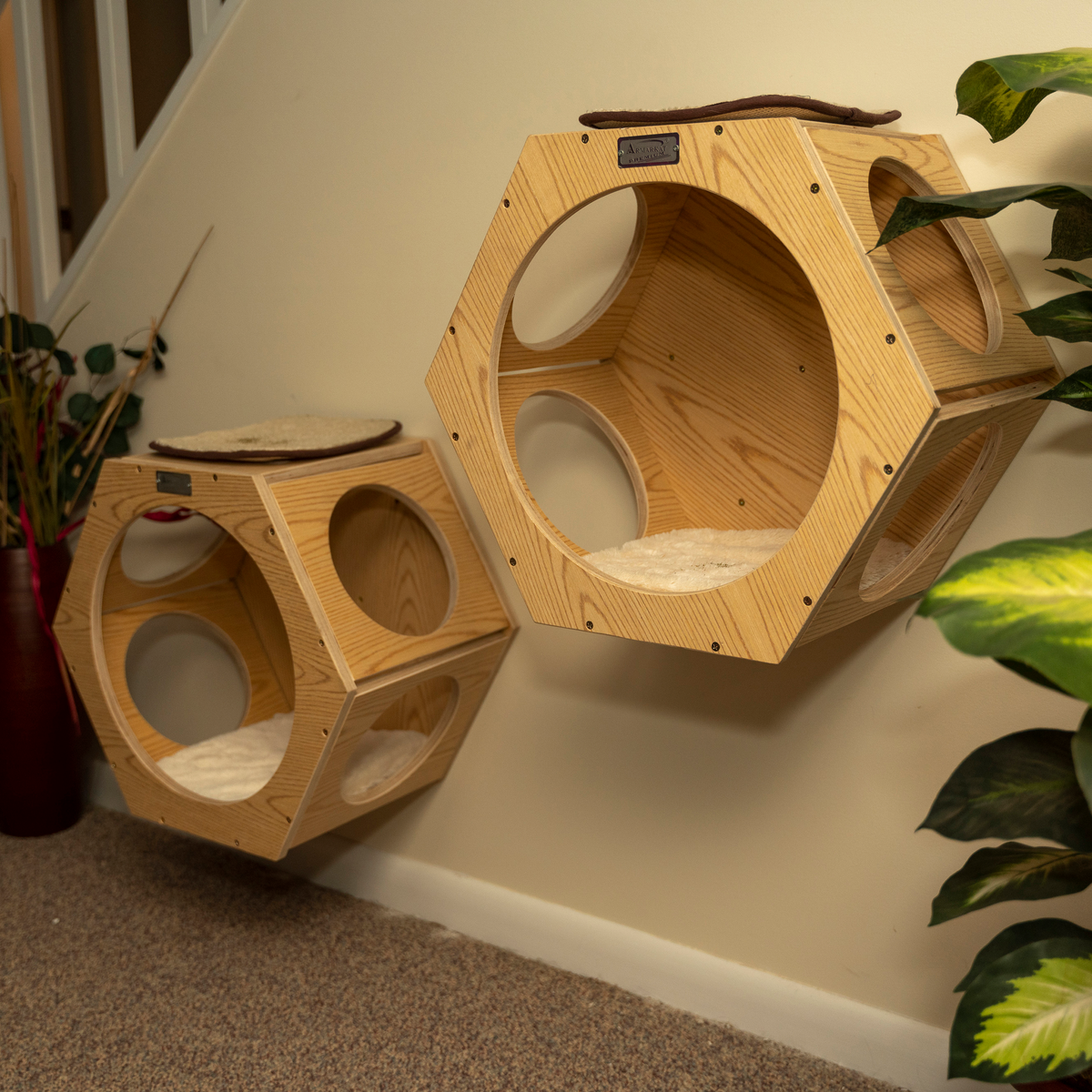 Armarkat Wall Series cat tree additions