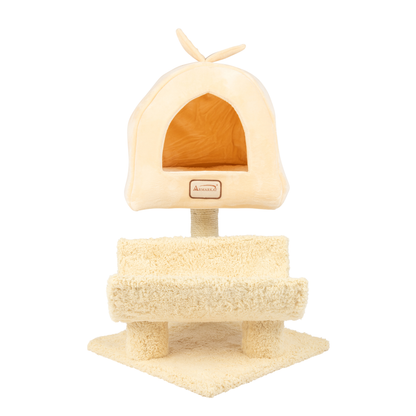 Armarkat 3-tier cat condo with scratching post