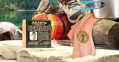 Lightload Extra-Strong Compressed Beach Towels (12-Pack)