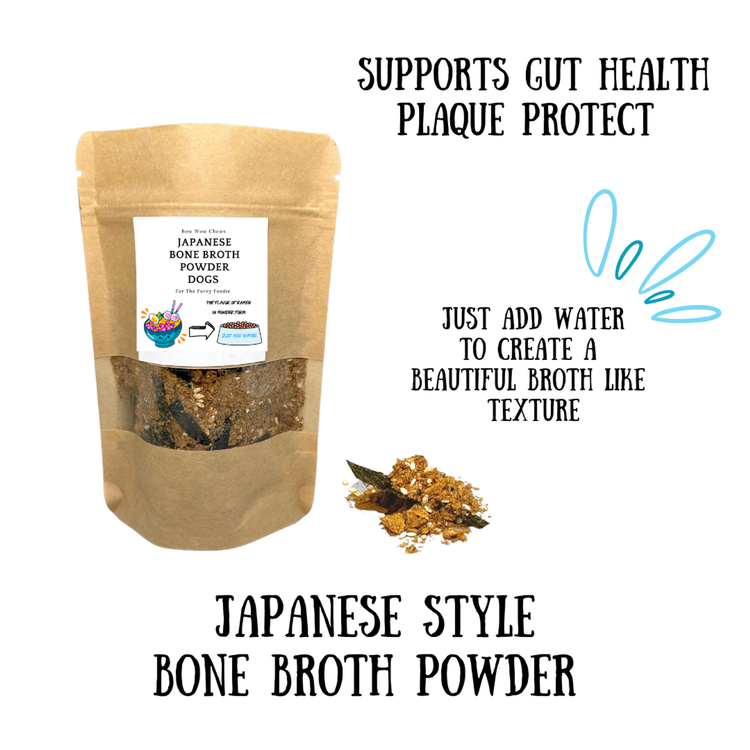 Bow Wow Chews Japanese Style Bone Broth Powder