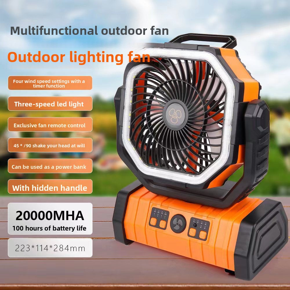 Portable Rechargeable Magnetic Water Mist Fan
