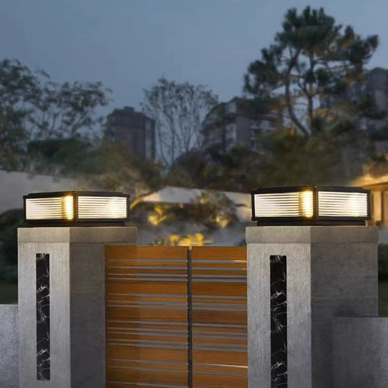 Solar-powered outdoor waterproof post light Garden & Outdoor product image 3