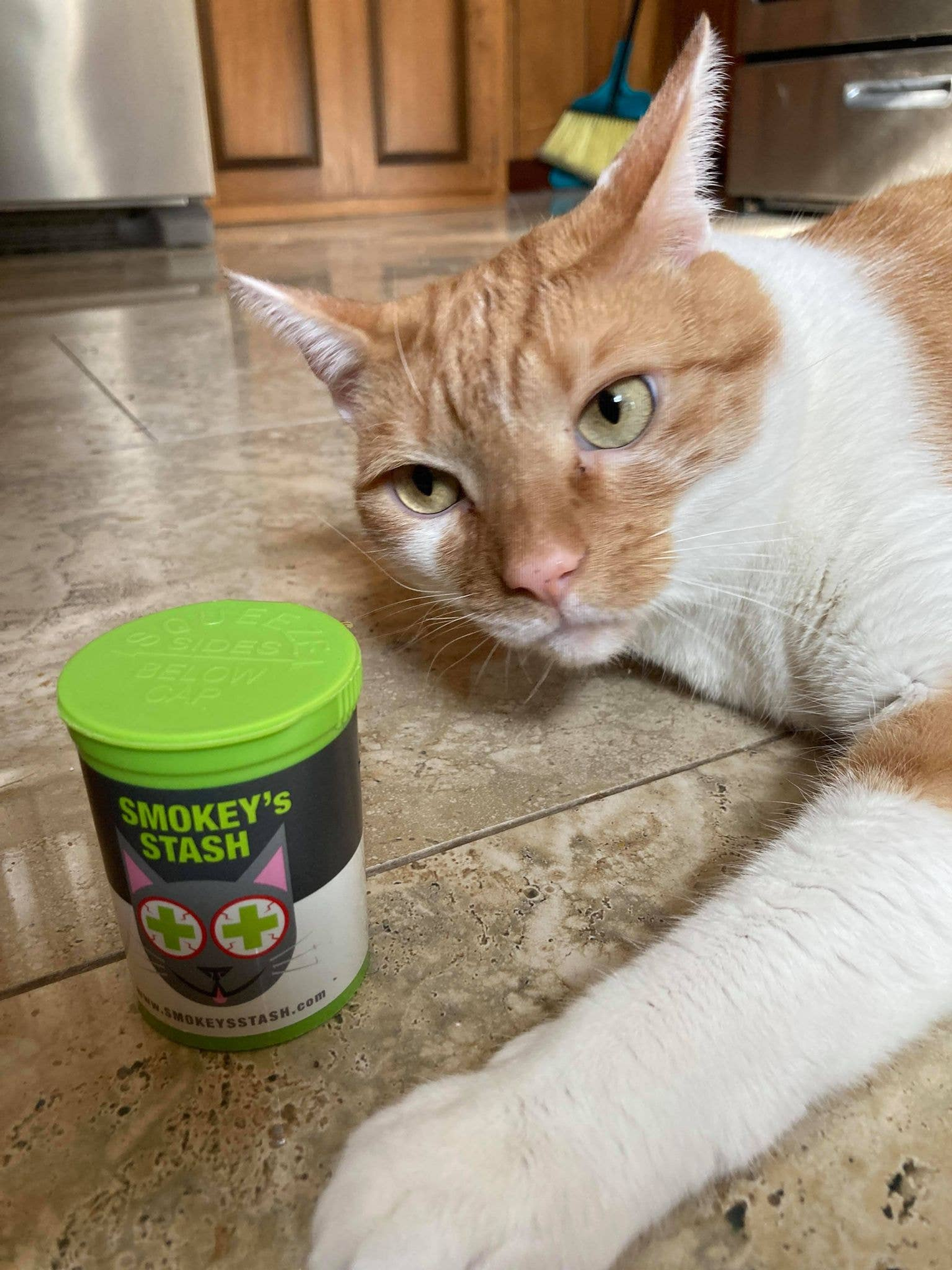 Smokey's Stash Organic Catnip Pop-Top, 30 Dram