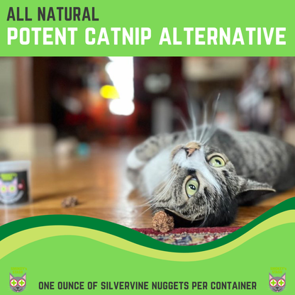 Smokey's Stash Silvervine Nuggets Catnip Alternative