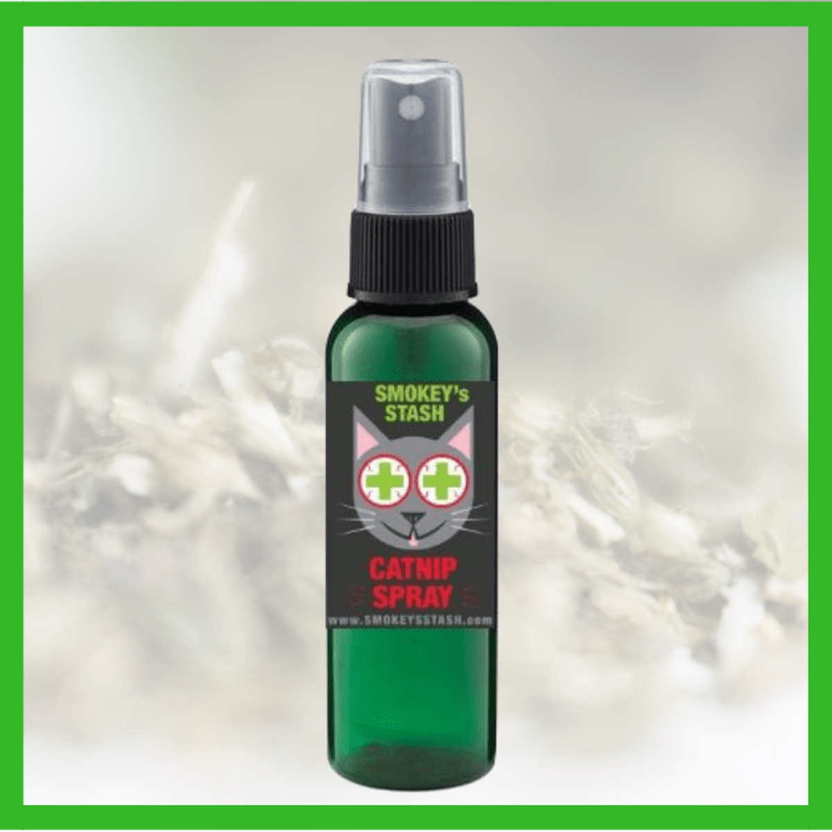Smokey's Stash Catnip Spray, 2 oz Bottle