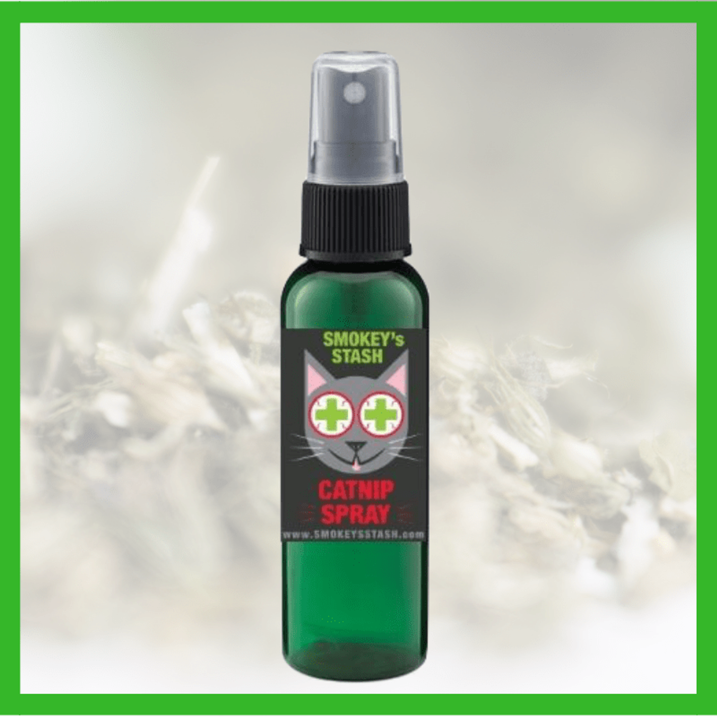 Smokey's Stash Catnip Spray, 2 oz Bottle