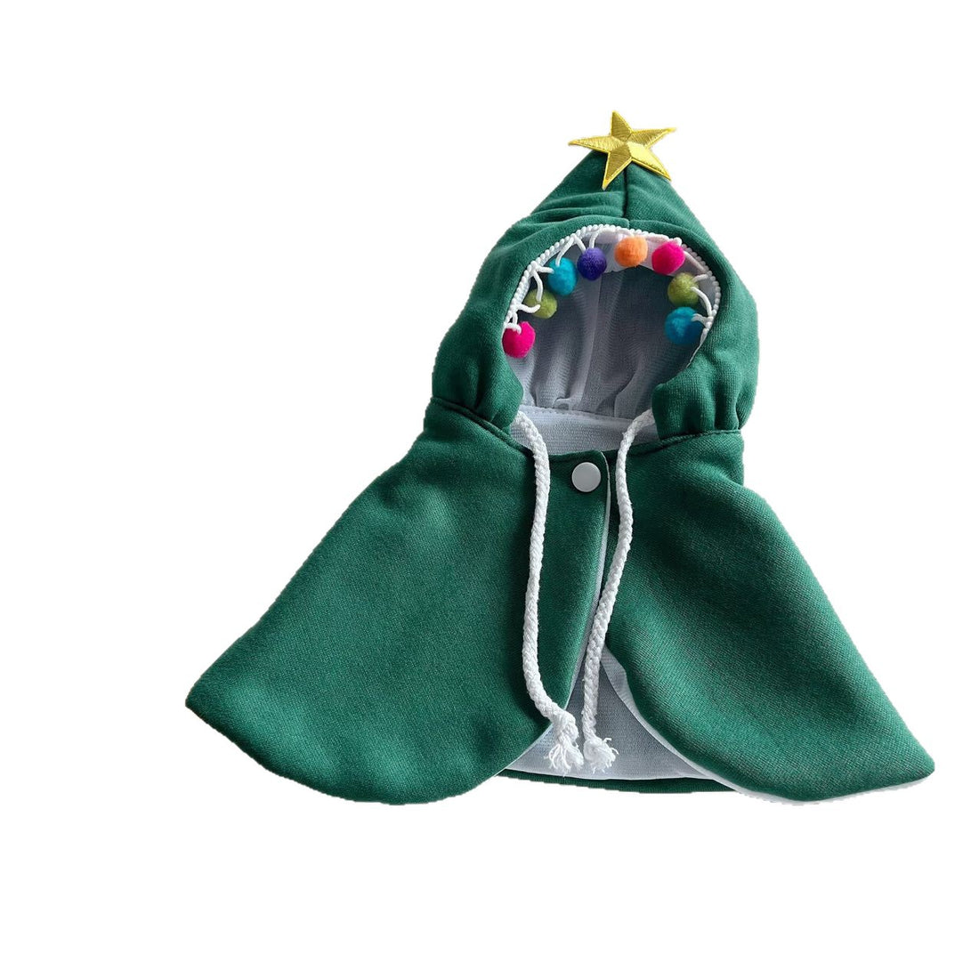 Christmas Tree Pet Costume Cloak