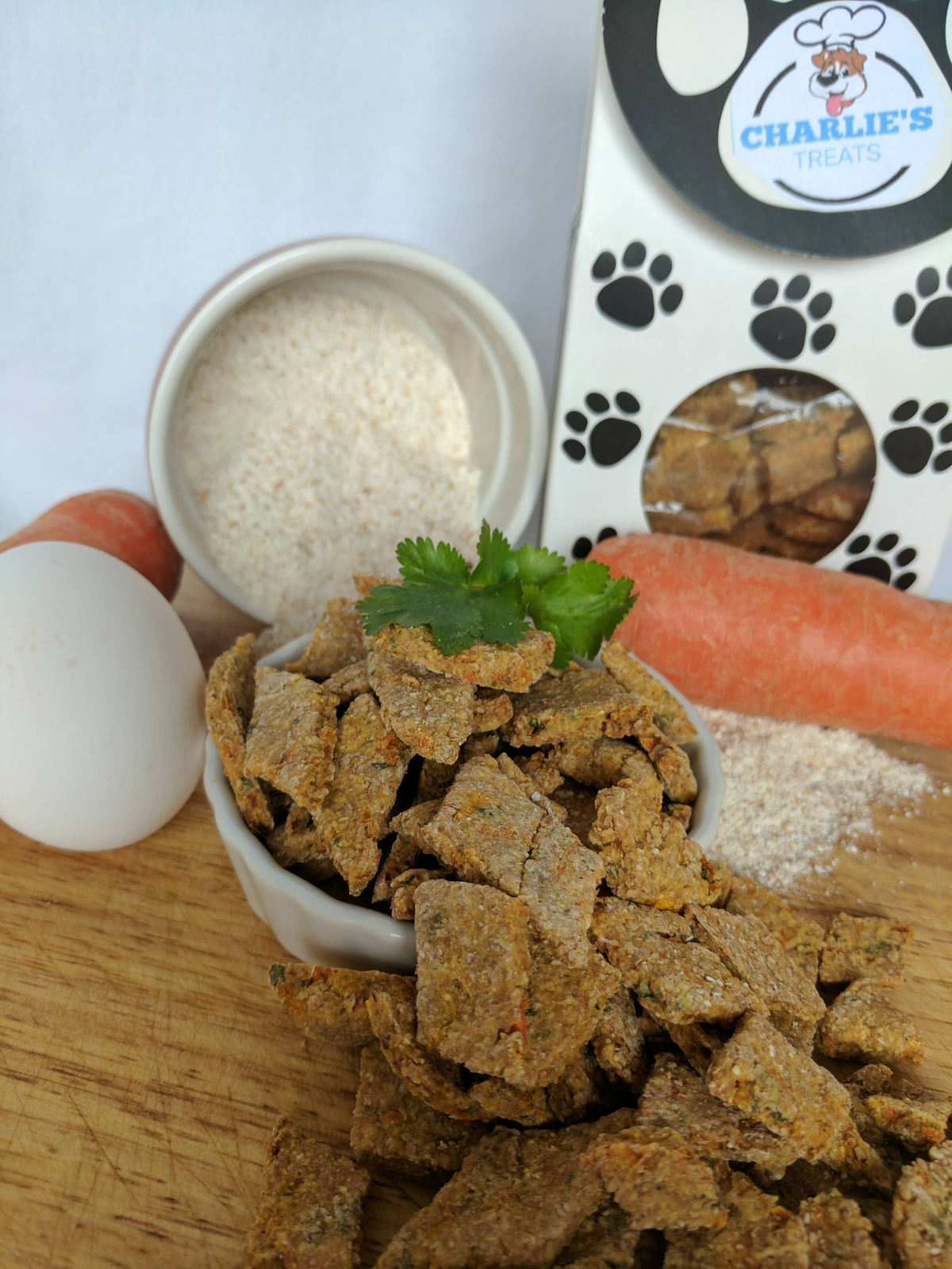 Charlie's Treats Bakery Beef & Carrot Dog Treats