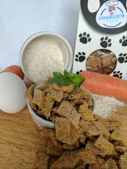 Charlie's Treats Bakery Beef & Carrot Dog Treats